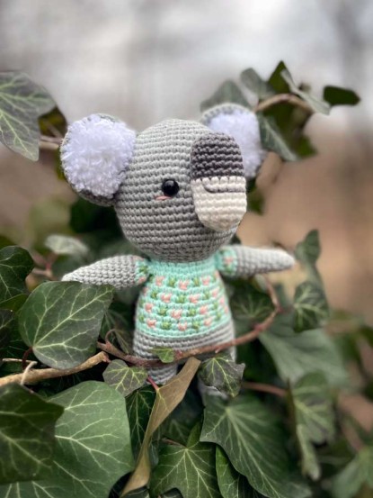 Háčkovaná hračka | Koala Karči